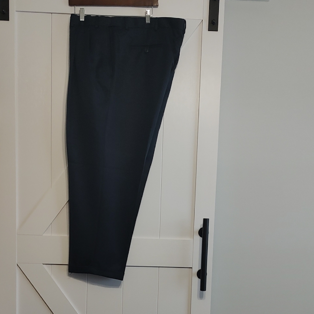 Roundtree & Yorke Navy Dress Pants Straight Leg